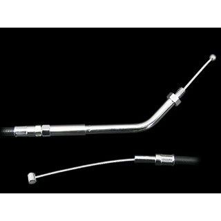 ネオファクトリー 41in スロットルケーブル 45° ブラック -95y BT用 ビッグツイン ・000676