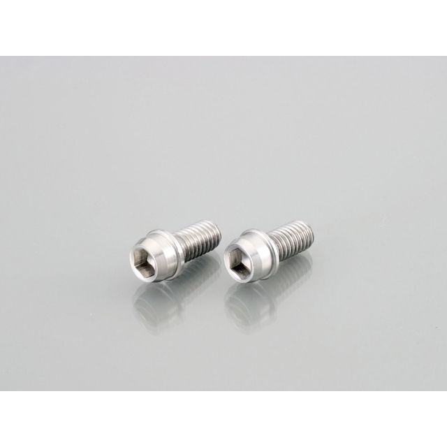 キタココンビニパーツ ビビッドボルト（ステンレス） M6×P1.0 汎用 タイプ 65mm/半ネジ（1ヶ） 0900-060-00013