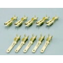 キタココンビニパーツ 平型端子セット(110型コネクター用) オスメス各5SET 汎用 0900-755-01010