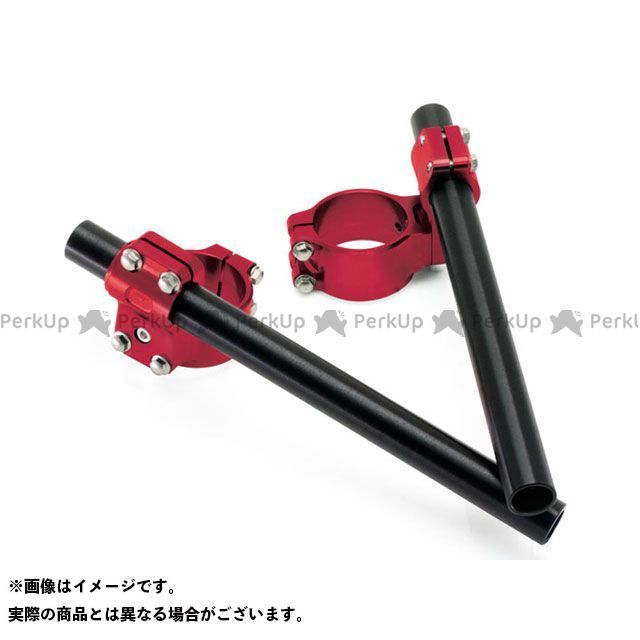 ジータ パイロットハンドル φ41 ハイ（45mm） 汎用 カラー レッド F4655