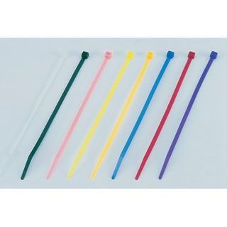 クリエイティブ・ファクトリー ポッシュ インシュロックタイ カラー 蛍光イエロー サイズ S/100mm 入数 100本 ・800244