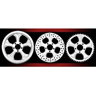 部品屋K&W MULTI-PICE TAHOE/RENEGADE WHEELS 汎用 材質 ポリッシュ サイズ 20×10in P50090