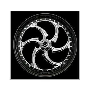 【無料雑誌付き】K&W 汎用 ホイール本体 MULTI-PICE VENICE/RENEGADE WHEELS 材質:クロームメッキ サイズ:19×2.15in 部品屋K&W