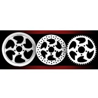 【無料雑誌付き】K&W 汎用 ホイール本体 MULTI-PICE VENICE/RENEGADE WHEELS 材質:クロームメッキ サイズ:19×2.15in 部品屋K&W