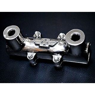 部品屋K&W LOWBROW CUSTOMS製クランプステンレスライザー ハーレー P58141