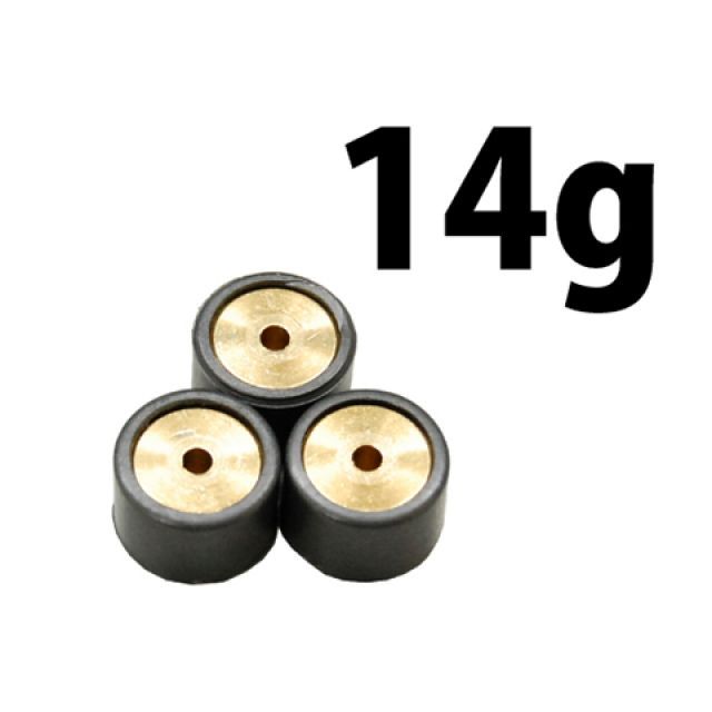 エヌビーエス ウエイトローラーレッツII/ヴェルデ14g 3個入 レッツII/ヴェルデ ・80-29-02