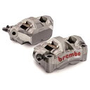 ブレンボ Radial 100mm Monoblock Caliper KIT M50 P4 30 左右セット 汎用 220.A885.10