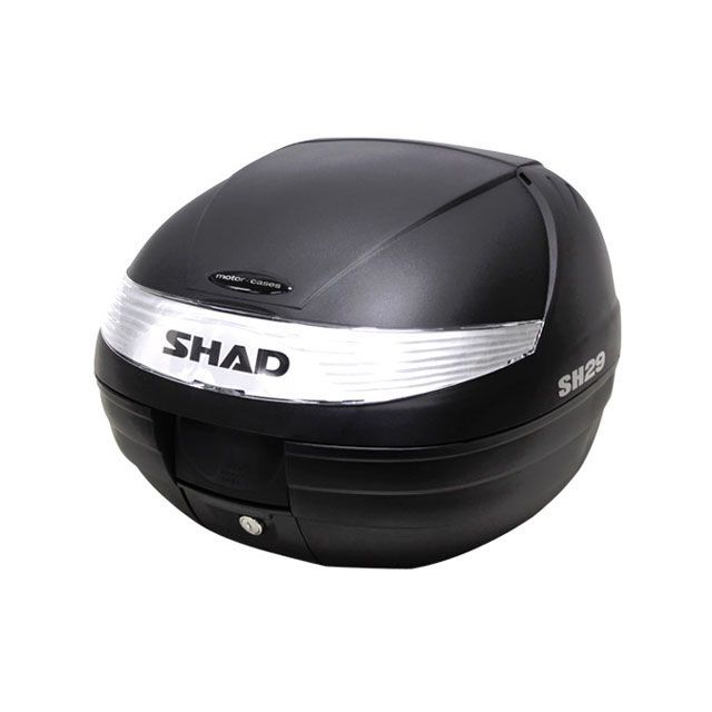 【メーカー直送】SHAD SH29 トップケース 無塗装ブラック D0B29100 シャッド ツーリング用ボックス バイク 汎用