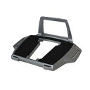 ヘプコ&ベッカー トップケース用ベース ユニバーサル(角型) 汎用 カラー シルバー 610049-0009
