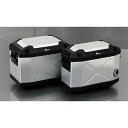 ヘプコ&ベッカー XPLORER サイドケース30左右+トップケース45 3BOXセット カラー シルバー HBS-XPR-ALL-S