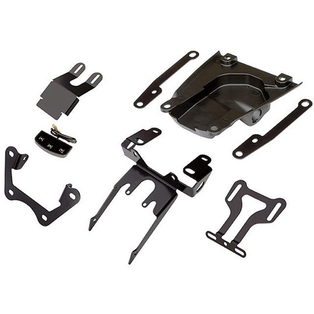 モトクレイジー ステンレス製フェンダーレスキット Monster1100/796/696（ブラック） Monster 1100/S/E..