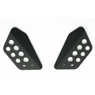 モトクレイジー SBKヒールガード モンスター用 カラー ブラック SHD-K03BK