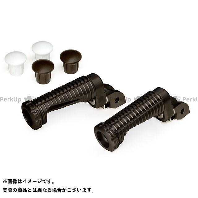 モトクレイジー SBKアルミステップRC-8Pキット 15mm（8ポジション） カラー ブラック SSD-K2615BK