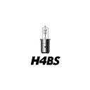 エム&エイチ バイクビーム H4BS(12V 45/45W) 車検対応品 汎用 カラー S2ホワイトゴースト 204GH