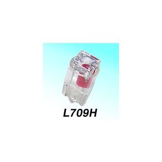 M&H L709H ウエッジ（中） 12V0.25W カラー：オレンジ L709HOR エム＆エイチ ヘッドライト・バルブ バイク 汎用