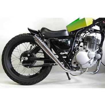 【無料雑誌付き】Motor Rock グラストラッカー グラストラッカービッグボーイ マフラー本体 グラストラッカー用 69メガホン フルエキゾースト タイプ:アップ モーターロック