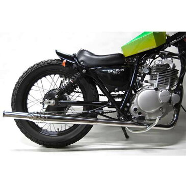 【無料雑誌付き】Motor Rock グラストラッカー グラストラッカービッグボーイ マフラー本体 グラストラッカー用 69トランペット フルエキゾースト タイプ:ダウン モーターロック