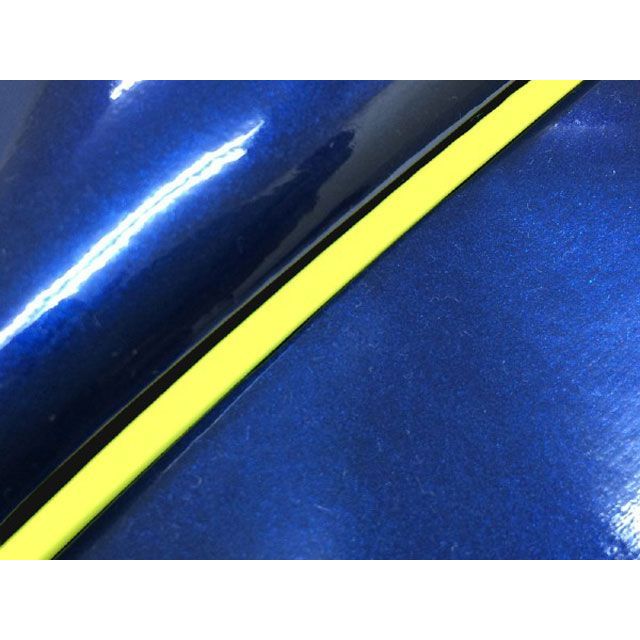 グロンドマン KSR50/80（KMX50B/80B） 国産シートカバー 張替 エナメルブルー KSR50/80 ツートン生地 - 仕様 黄パイピング GH13KC570P100