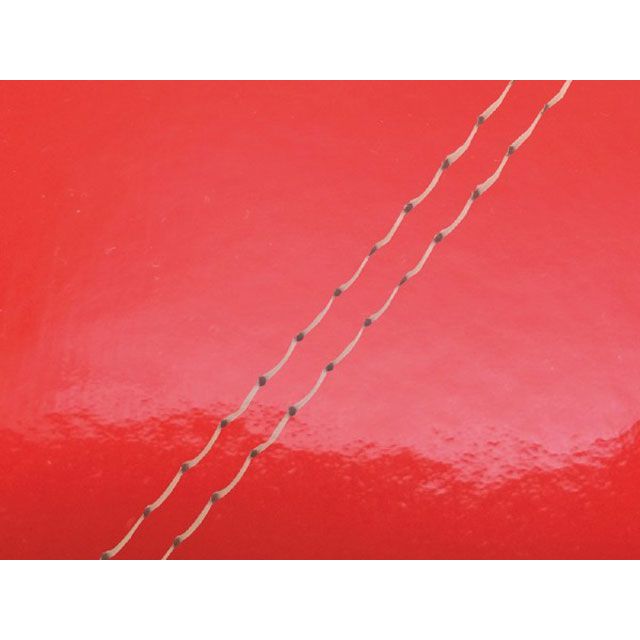 グロンドマン KSR50/80（KMX50B/80B） 国産シートカバー 張替 エナメルレッド KSR50/80 ツートン生地 - 仕様 透明ダブルステッチ GH13KC560SW0