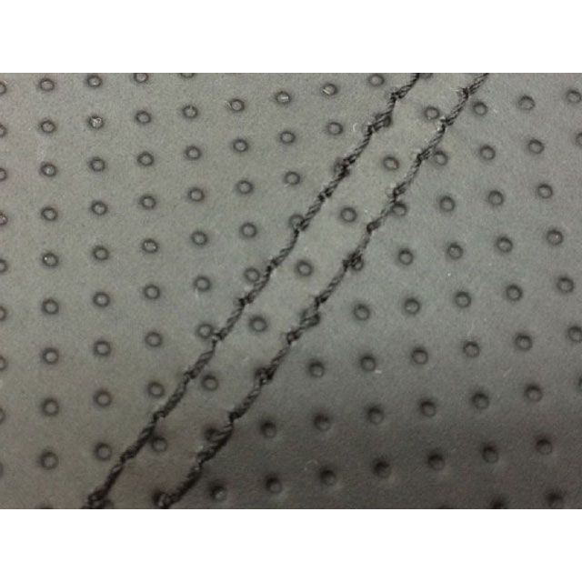 グロンドマン KSR50/80（KMX50B/80B） 国産シートカバー 張替 エンボス黒 KSR50/80 タイプ 張替 仕様 黒ダブルステッチ GH13KC80SW10