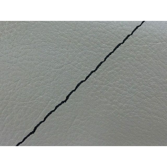 グロンドマン KSR50/80（KMX50B/80B） 国産シートカバー 張替 ダークグレー KSR50/80 ツートン生地 - 仕様 黒ステッチ GH13KC510S10