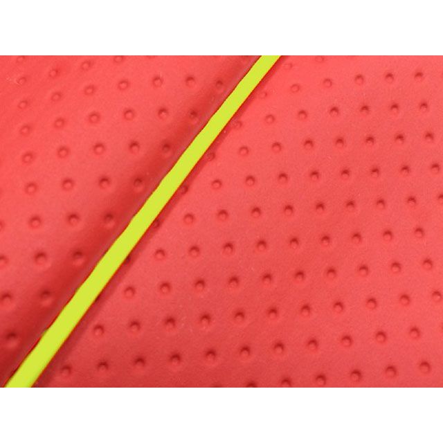 グロンドマン KSR50/80（KMX50B/80B） 国産シートカバー フルエンボスレッド KSR50/80 タイプ 張替 仕様 黄パイピング GH13KC380P100