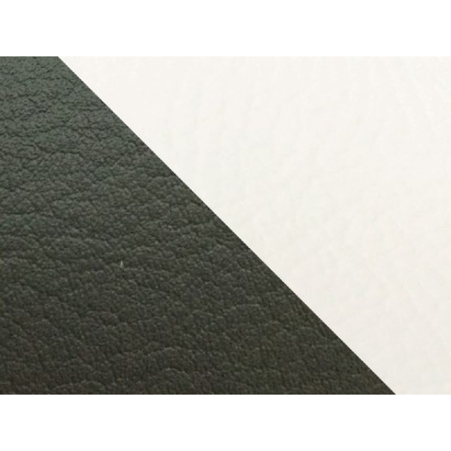 グロンドマン KSR50/80（KMX50B/80B） 国産シートカバー 張替 白 KSR50/80 ツートン生地 黒 仕様 透明ステッチ GH13KC21S0