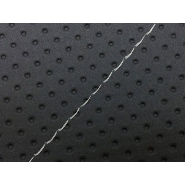 グロンドマン バリオス（ZR250A） 国産シートカバー フルエンボスブラック バリオス タイプ 張替 仕様 透明ステッチ GH17KC420S0