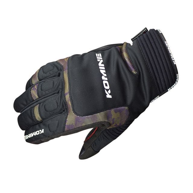 コミネ GK-801 ウインターグローブ カルタゴ カラー ブラック/ウッドカモ サイズ S ・06-801