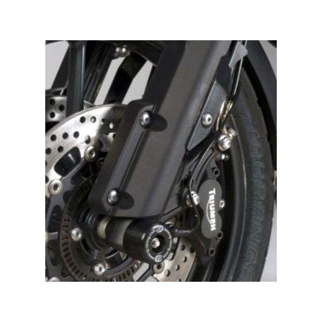 アールアンドジー フォークプロテクター（ブラック） Tiger Explorer1200 RG-FP0110BK