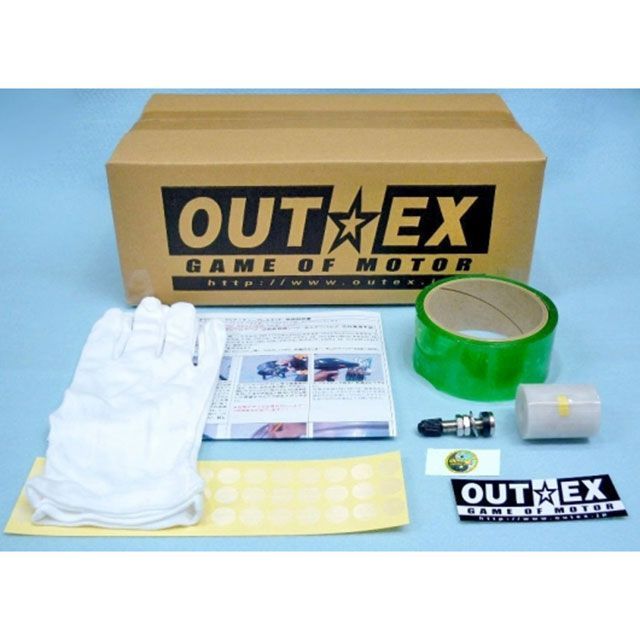 OUTEX クリアー チューブレスキット（17-18×3.00 MT） 30 アウテックス その他ホイール バイク 汎用