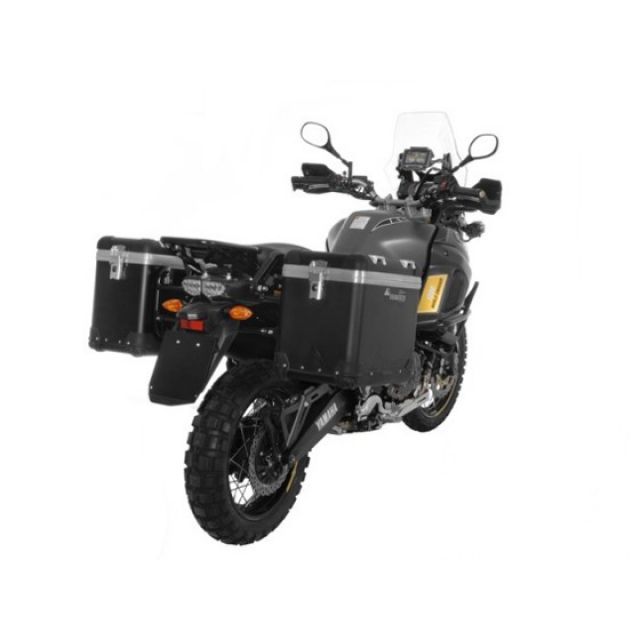 TOURATECH ZEGA-PRO 「And-black」 アルミニウムパニアシステム 38＋45L（ブラックフレーム） tt_01-046-5787-0 ツアラテック ツーリング用バッグ バイク