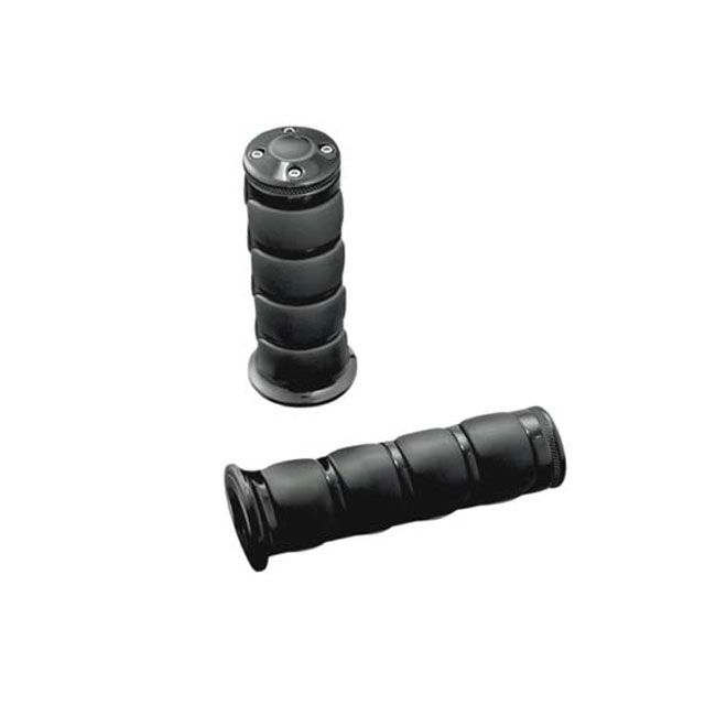 ●メーカー名：クリアキン / kuryakyn●商品名：ISO グリップ 1インチバー用（ブラック）●メーカー品番：T14-KUR6345●JANコード：4548916219063商品の保証は、メーカー保証書の内容に準じます。商品内容1ペアカラーブラック※掲載画像はイメージです。実際の商品とは色味や仕様が異なる場合がございます。メーカー車種年式型式・フレームNo.その他スズキBOULEVARD M109RヤマハROAD LINERカワサキVN2000 VULCAN2000 バルカンヤマハボルト※1インチバー用※商品掲載時の適合情報です。年式が新しい車両については、必ずメーカーサイトにて適合をご確認ください。
