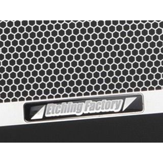 エッチングファクトリー R1200RS用 ラジエターコアガード R1200RS カラー 黒エンブ...