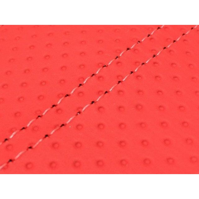 グロンドマン ヴェルデ3型（CA1MB-100001〜） 国産シートカバー エンボスレッド ヴェルデ3型 タイプ 張替 仕様 透明ダブルステッチ GH32SC270SW0