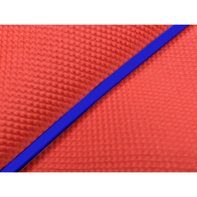 グロンドマン ヴェルデ3型（CA1MB-100001〜） 国産シートカバー スベラーヌレッド ヴェルデ3型 タイプ 被せ 仕様 青パイピング GR32SC440P50