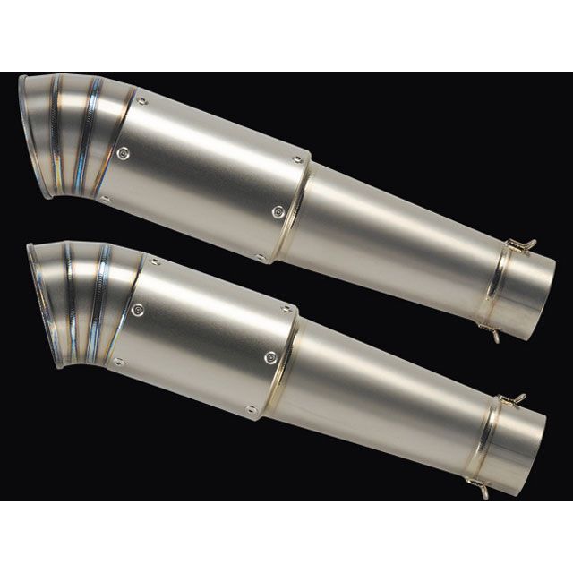 ナイトロレーシング グレネードチタンサイレンサー V-3 300mm 汎用 仕様 ハーフポリッシュ EX-SLGT3-V3