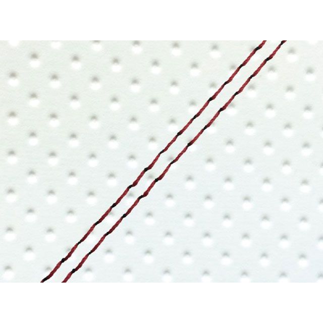 グロンドマン ヴェルデ3型（CA1MB-100001〜） 国産シートカバー フルエンボスホワイト ヴェルデ3型 タイプ 張替 仕様 赤ダブルステッチ GH32SC430SW40