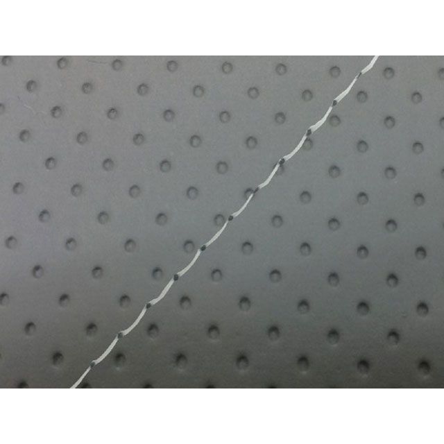 グロンドマン レッツ（CA1PA/給油口タンク中仕様） 国産シートカバー フルエンボスグレー レッツ タイプ 張替 仕様 透明ステッチ GH25SC410S0