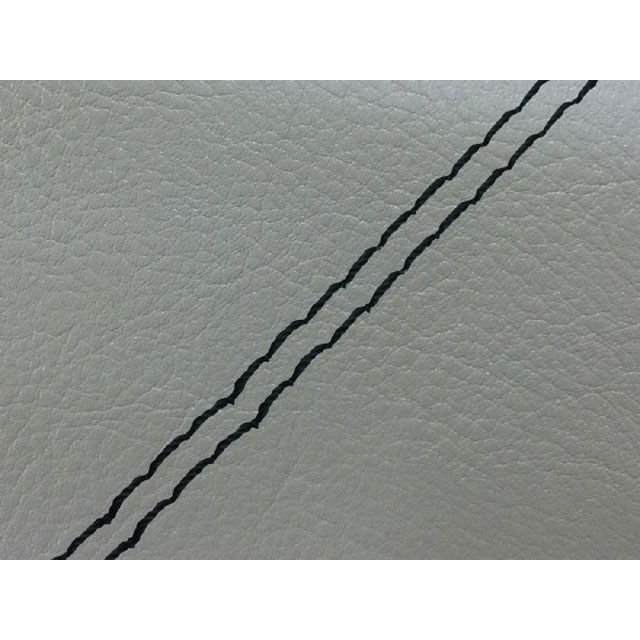 【正規品】グロンドマン レッツ4 国産シートカバー ダークグレー レッツ4 タイプ 張替 仕様 黒ダブルステッチ GH76SC510SW10