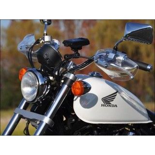 シックデザイン ナックルガード ガイラガントレット VT400S VT750S カラー クリア GG58