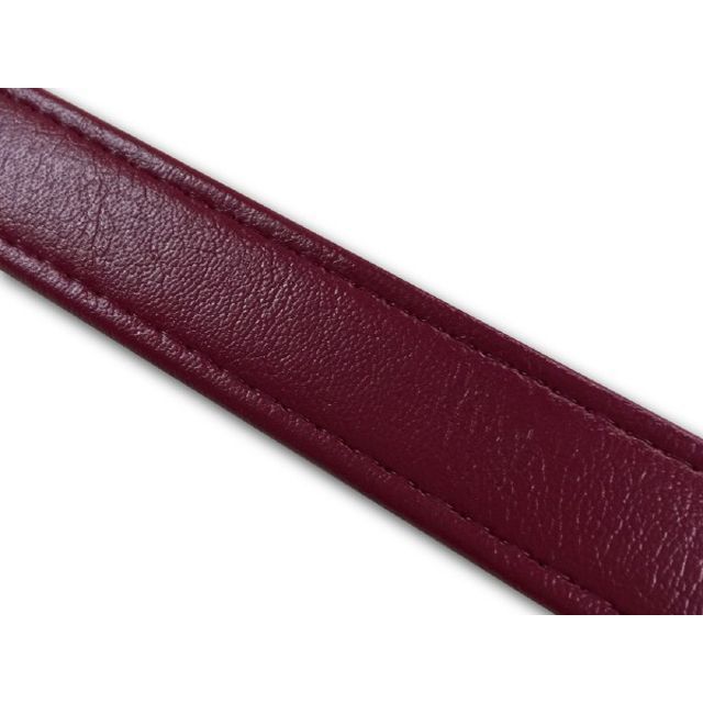 グロンドマン 汎用レザーベルト/タンデムベルト等 汎用 カラー ワインレッド 長さ 46cm T4625C350S0