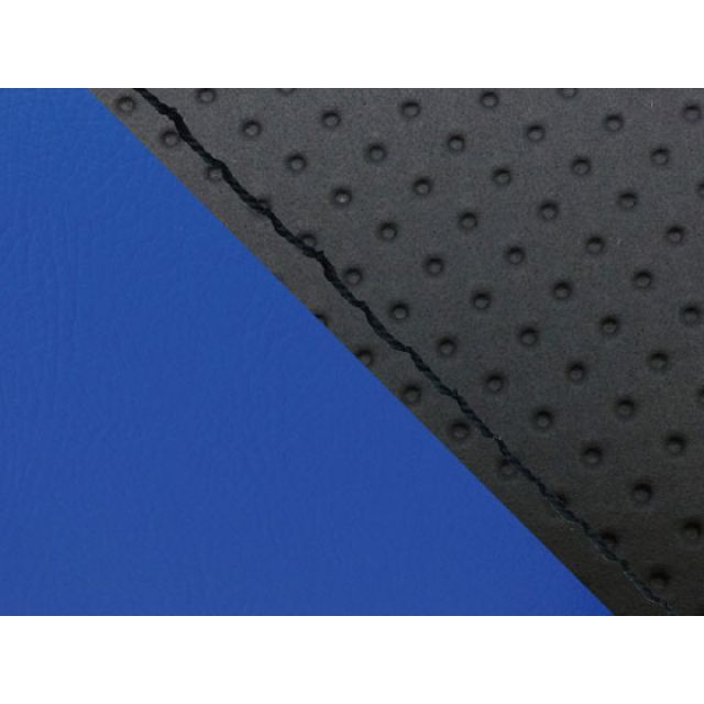 グロンドマン MT-09/FZ-09 国産シートカバー エンボス黒＆青 MT-09/FZ-09 タイプ 張替 仕様 黒ステッチ GH5562YC85S10