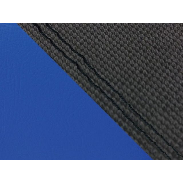 グロンドマン MT-09/FZ-09 国産シートカバー スベラーヌ黒＆青 MT-09/FZ-09 タイプ 張替 仕様 黒ダブルステッチ GH5562YC465SW10