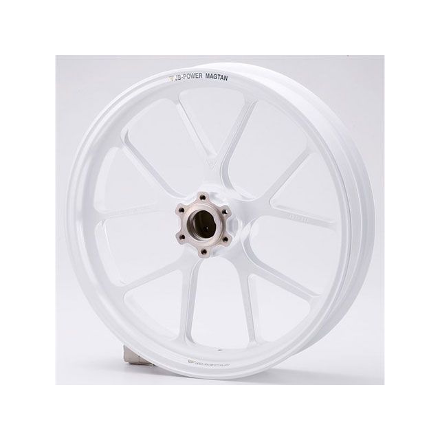 マグタン マグネシウム鍛造ホイール セット MAGTAN JB3 フロント：3.50-17/リア：6.00-17 Z1000 カラー ホワイト JB3-118-01/WHT