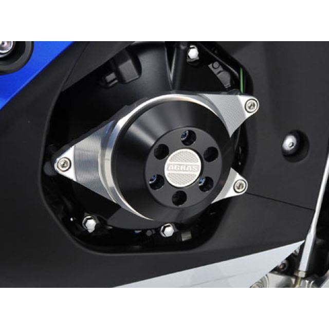 アグラス レーシングスライダー ジェネレーターA GSX-R1000 カラー ジュラコン/ホワイト 342-395-001
