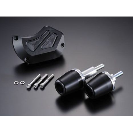 アグラス レーシングスライダー 3点SET B ジェネレーター ZX-10R カラー ジュラコン/ホワイト タイプ ロゴ無 342-478-010