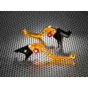 ユーカナヤ スタンダードタイプ ショートアルミビレットレバーセット CBR600F レバー ゴールド アジャスター グリーン HO027-047-0202-07