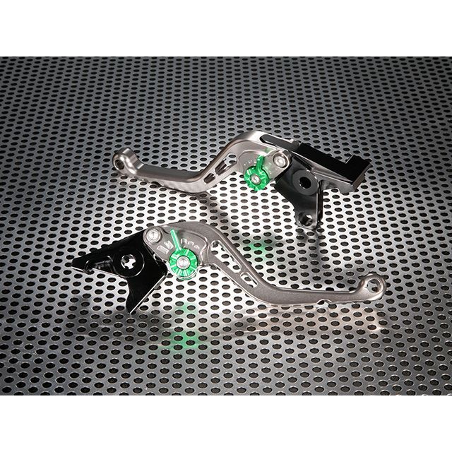 ユーカナヤ スタンダードタイプ ショートアルミビレットレバーセット FZ6R XJ6 DIVERSION レバー チタンカラー アジャスター レッド YA004-020-0206-05