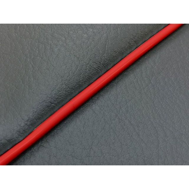 グロンドマン シグナスD（4TG/4KP） 国産シートカバー ダークグレー シグナスD タイプ 張替 仕様 赤パイピング GH68YC510P40